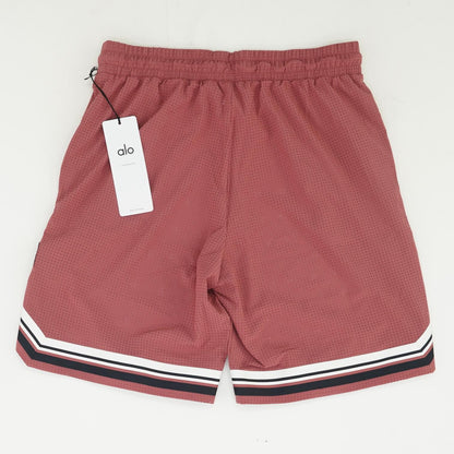Mauve Striped Active Shorts