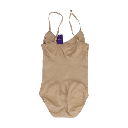 Beige Plus Solid Shapewear