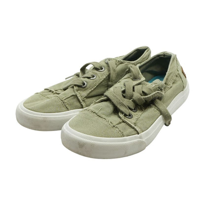 Green Boat Shoe Flats