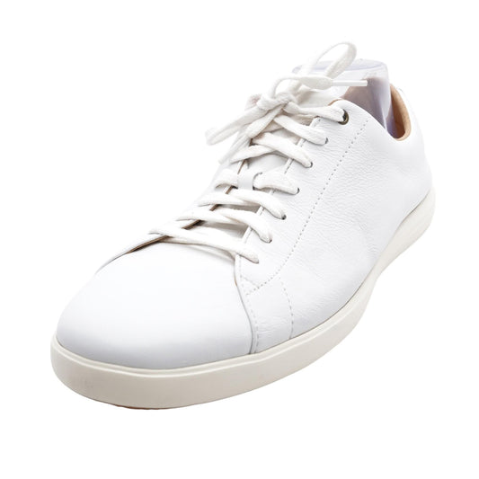 Grand Crosscourt White Synthetic Lace Up Shoes