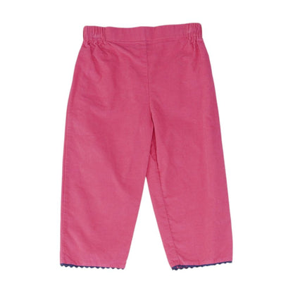 Pink Solid Pants
