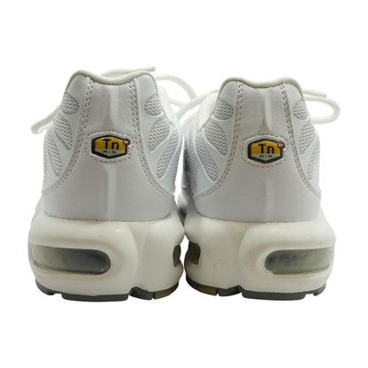 Air Max Plus White Low Top Athletic Shoes