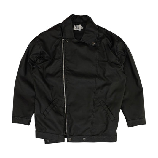 Black Faux Leather Jacket