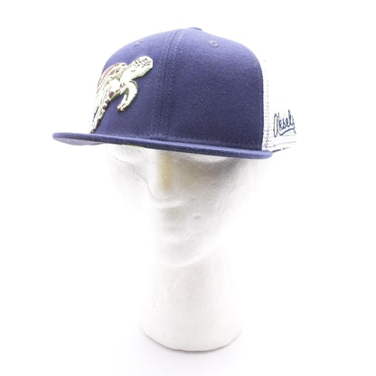 Navy Embroidery Detail Hat