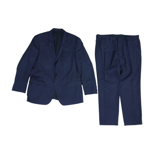 Navy Wool 2pc Suit
