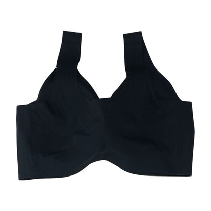Black Plus Solid Sports Bra
