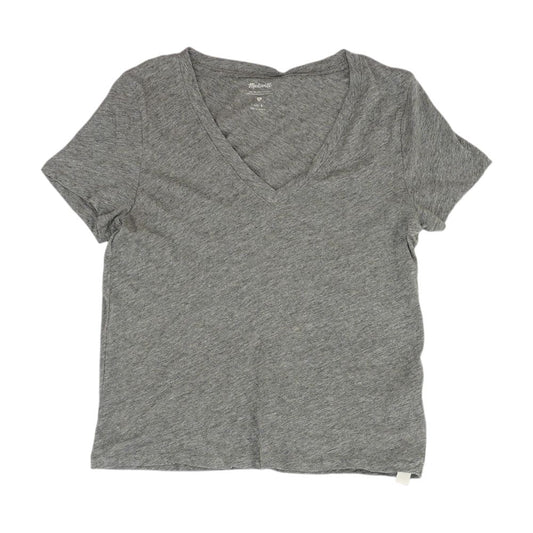 Gray V Neck T-Shirt