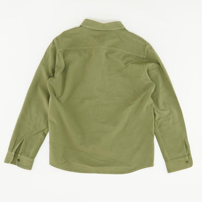 Olive Solid Long Sleeve Button Down