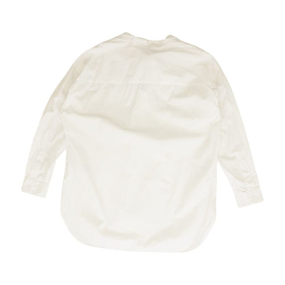 White Solid Button Down