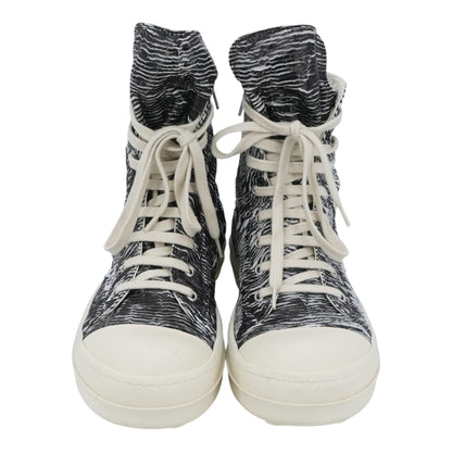 Zebra Print DRKSHDW Ramone High-Top Sneakers