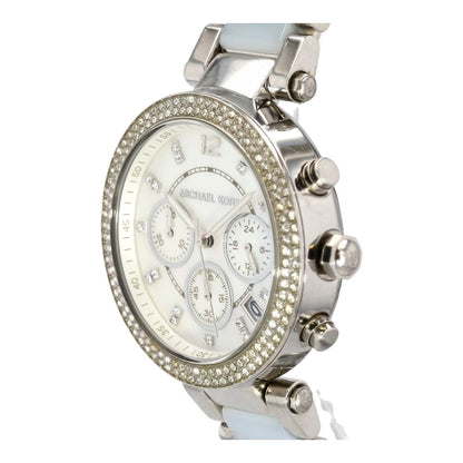 Women's Parker Chronograph Crystal Bezel Stainless Steel Watch