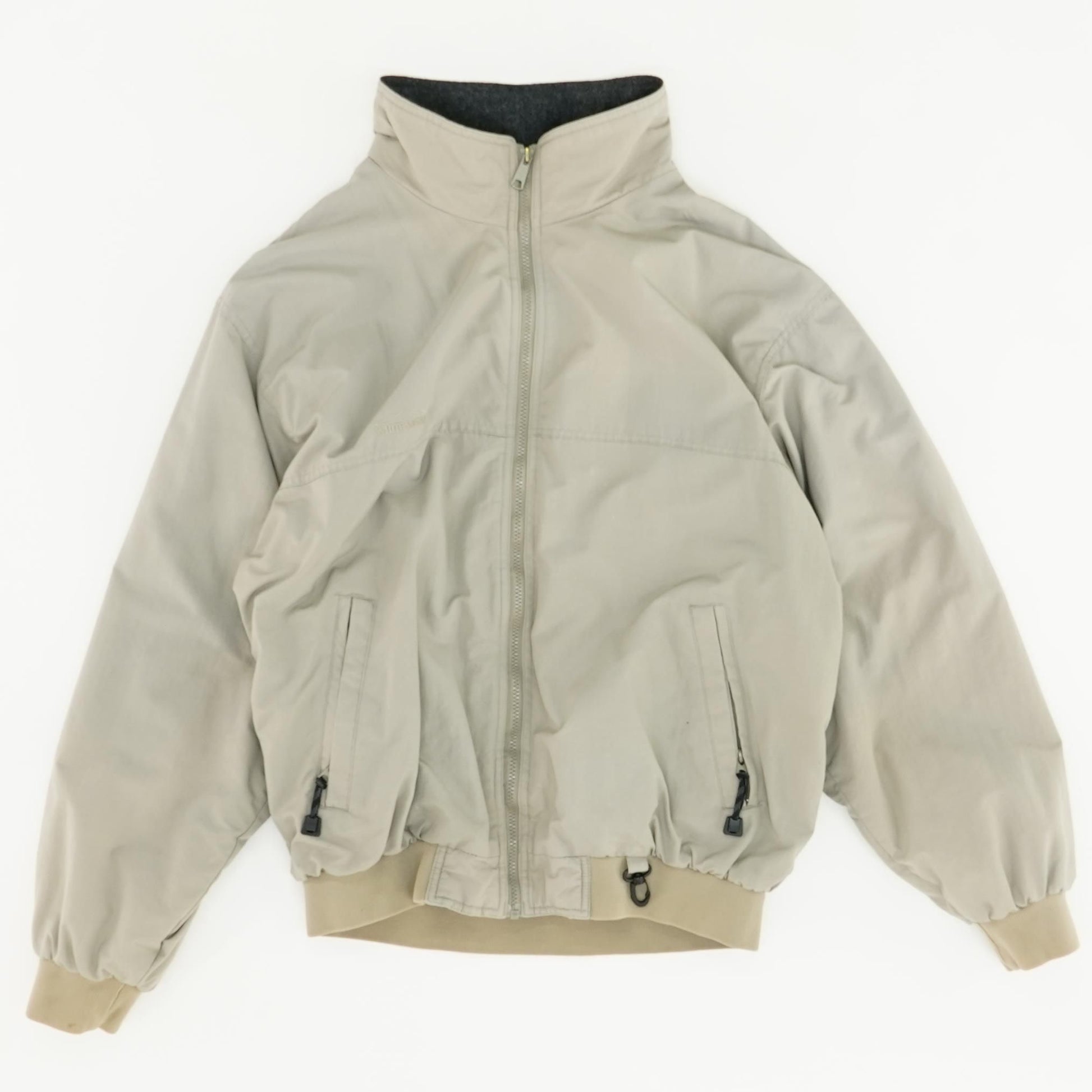 Vintage Fleece-Lined Windbreaker Bomber Jacket – Unclaimed Baggage