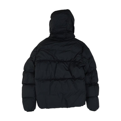 Black Montcla Logo Hooded Down Ski Jacket