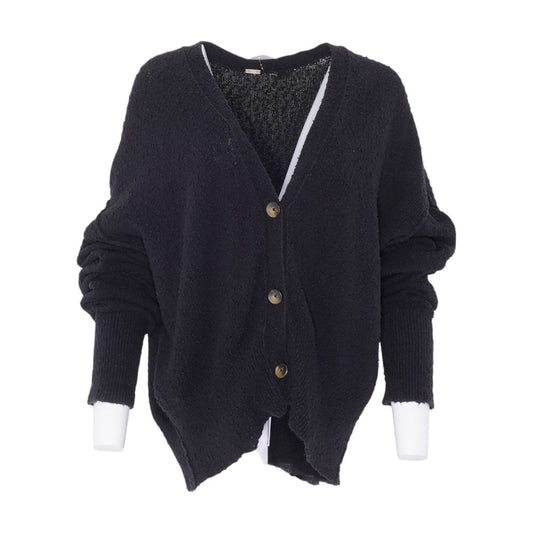 Black Cardigan Sweater