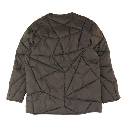 Charcoal Solid Puffer Jacket