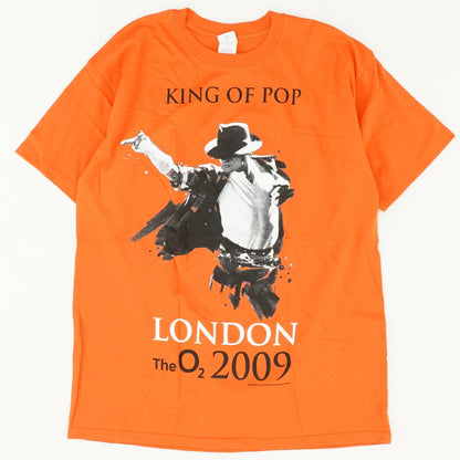 2009 Michael Jackson This is It Tour Tee in Orange