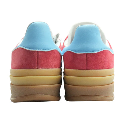 Gazelle Bold Red Low Top Athletic Shoes