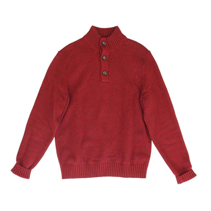 Red Striped Pullover Sweater