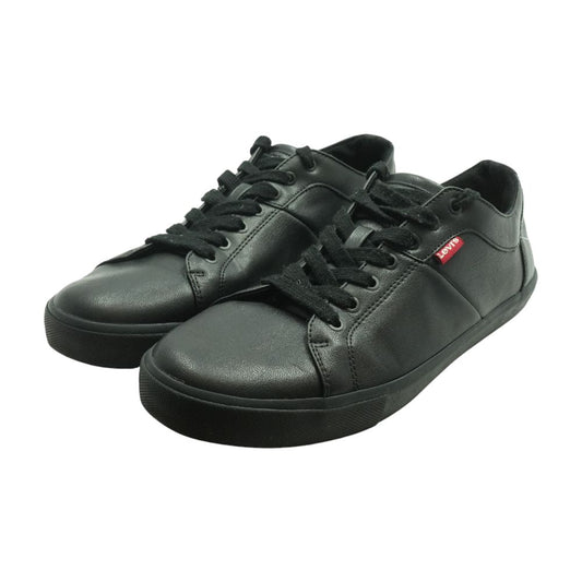 Woodward Black Low Top Athletic Shoes