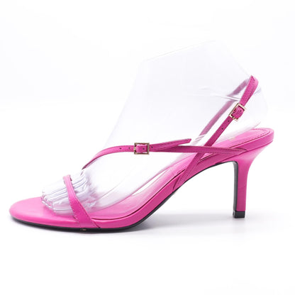 Pink Wedged Sandals