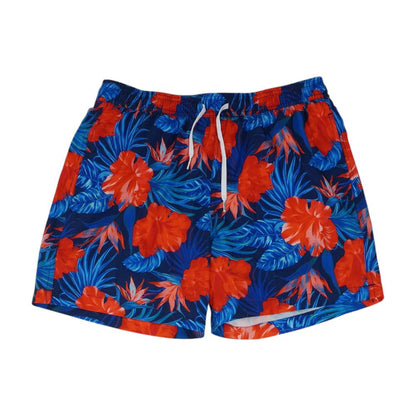 Blue Tropical Swim Shorts