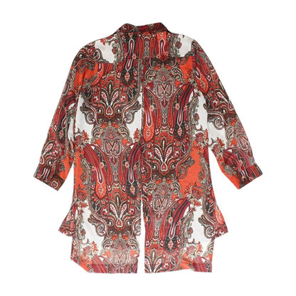 Red Paisley Button Down
