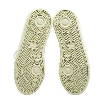 Marsala Nautico White Leather Low Top Athletic Shoes