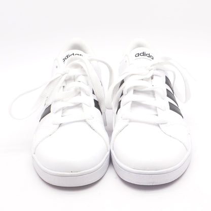 Baseline White Low-Top Sneakers