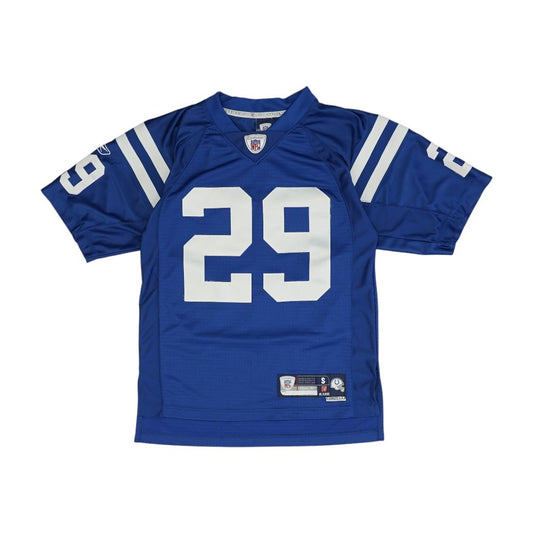 Blue Addai #29 Indianapolis Colts Graphic Short Sleeve Jersey