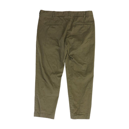 Olive Solid Chino Pants