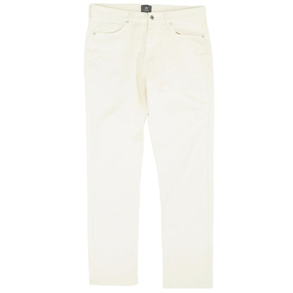 Ivory Solid Slim Jeans