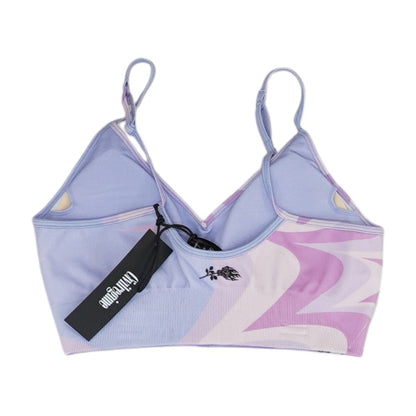 Multi Color Block Sports Bra