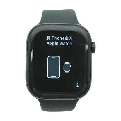 46mm Series 10 Black Smartwatch Black Band M/L