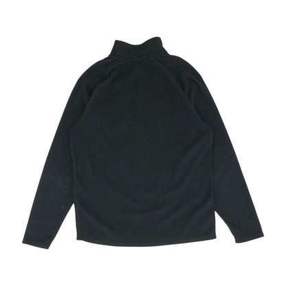 Black 1/4 Zip Pullover