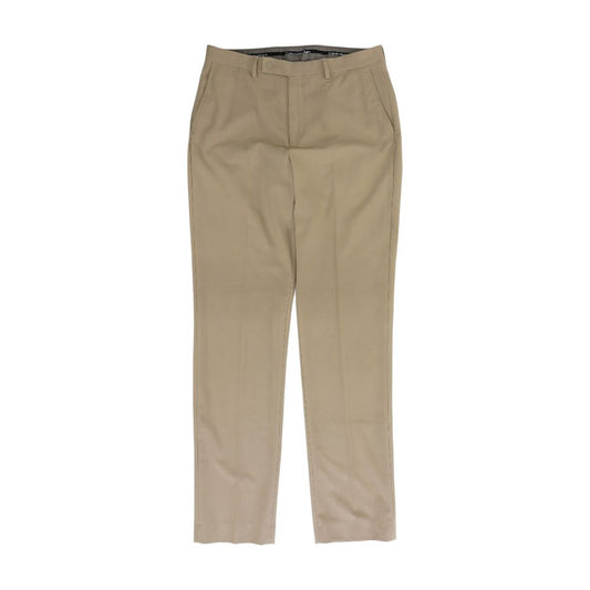 Khaki Solid Chino Pants