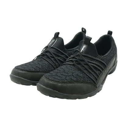 Slip On Black Athletic Shoes