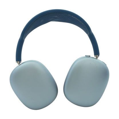 Sky Blue Airpods Max (Lightning) with Red Earpads