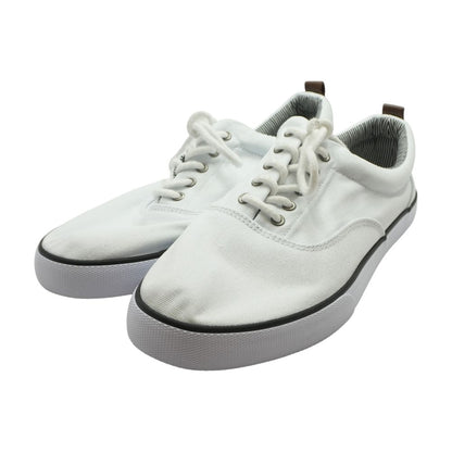 White Lace Up Casual Shoes