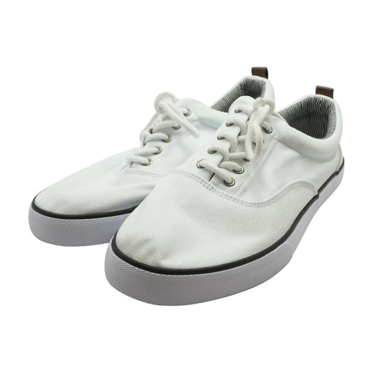 White Lace Up Casual Shoes