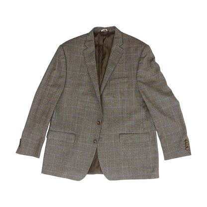 Brown Plaid Sport Coat