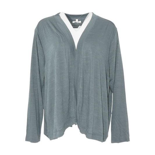 Blue Plus Cardigan Sweater