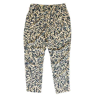Tan Animal Print Dress Pants