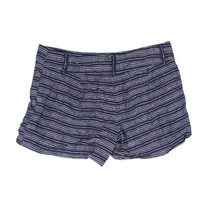Navy Striped Shorts