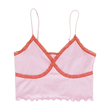 Pink Solid Camisole