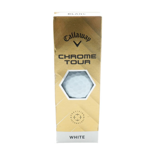 White Chrome Tour Golf Balls