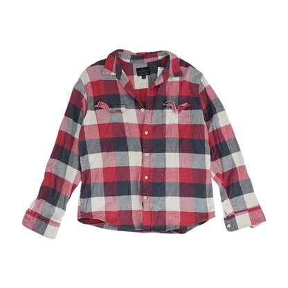 Red Check Flannel Button Down