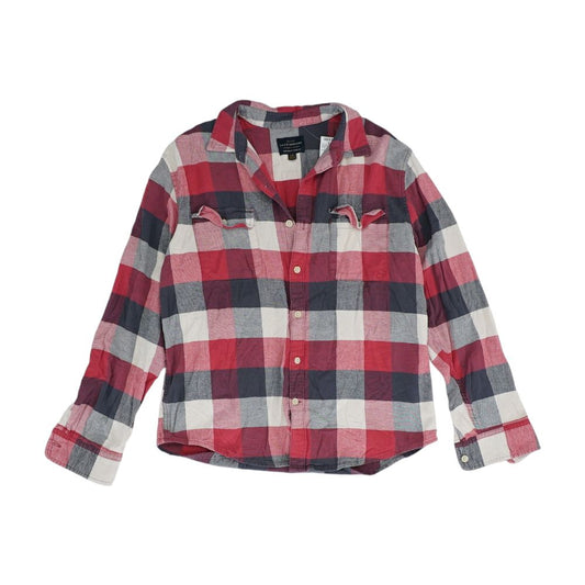 Red Check Flannel Button Down