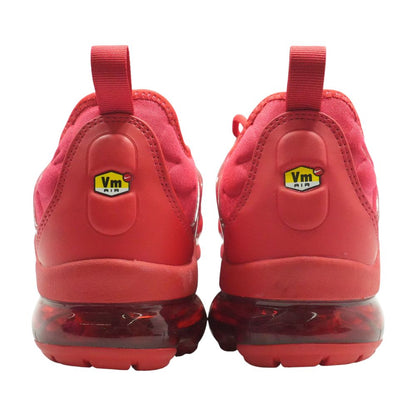 Air Vapormax Plus Red Low Top Athletic Shoes