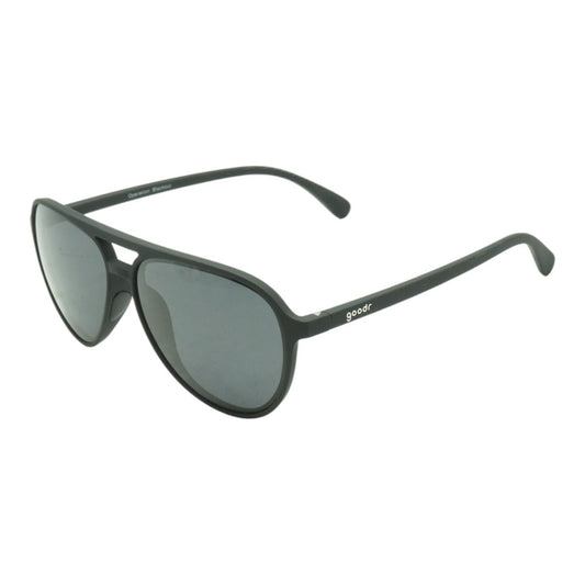 Black Operation Blackout Aviator Sunglasses