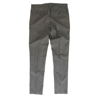 Gray Check Chino Pants